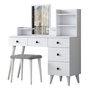 Hanah Home BJ101 - 2294 Mesa de Maquillaje Blanca